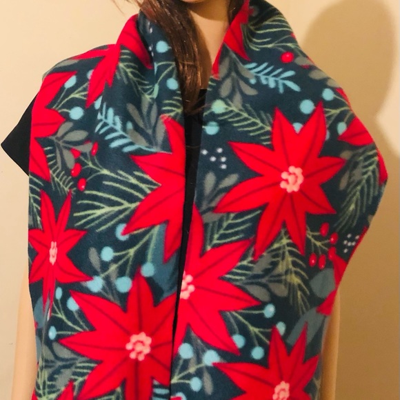 Christmas Fleece Scarf - Picture 3 of 4